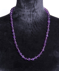 Amethyst Bead Necklace