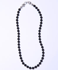 Tourmaline Black Bead Necklace