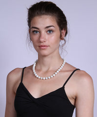 Moonstone Bead Necklace