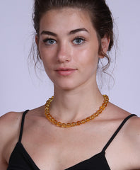 Citrine Bead Necklace