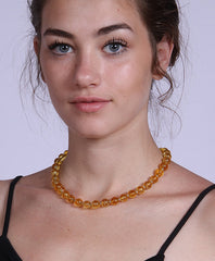 Citrine Bead Necklace