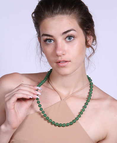 Jade Bead Necklace